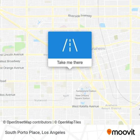 South Porto Place map