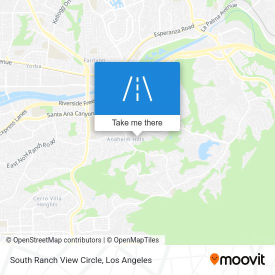 South Ranch View Circle map
