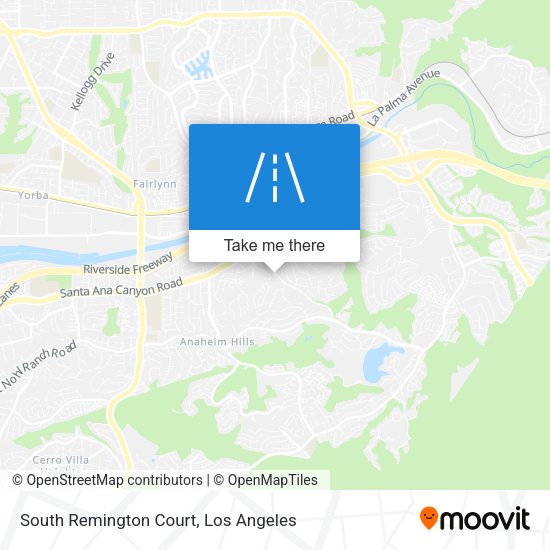 Mapa de South Remington Court