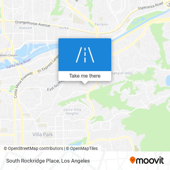 South Rockridge Place map