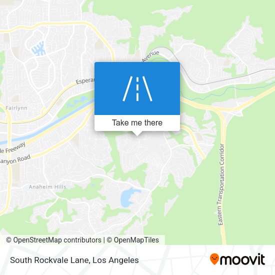 South Rockvale Lane map