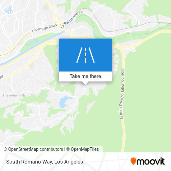 South Romano Way map