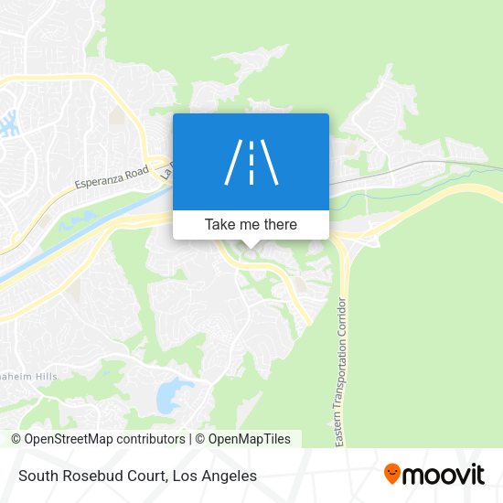 South Rosebud Court map