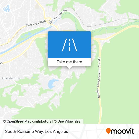 South Rossano Way map