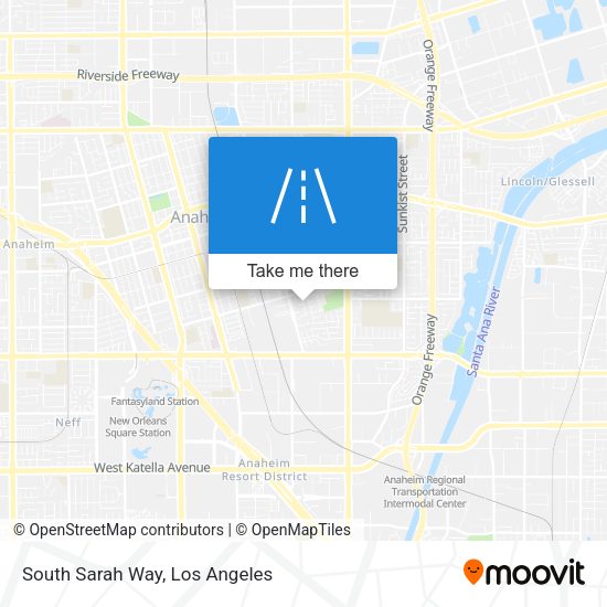 South Sarah Way map