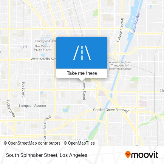 South Spinnaker Street map