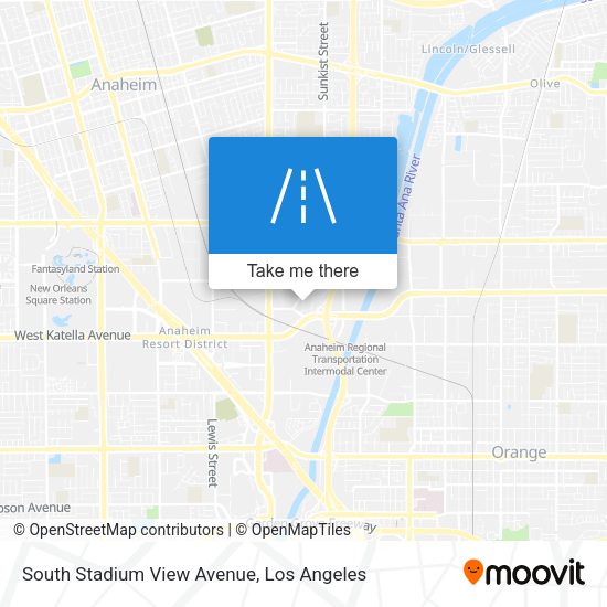 South Stadium View Avenue map