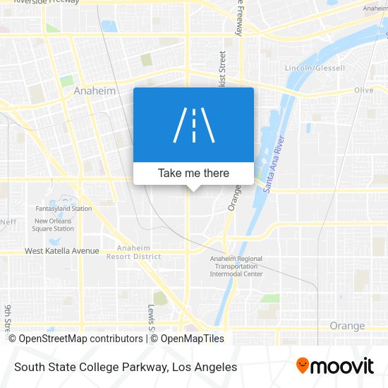 South State College Parkway map