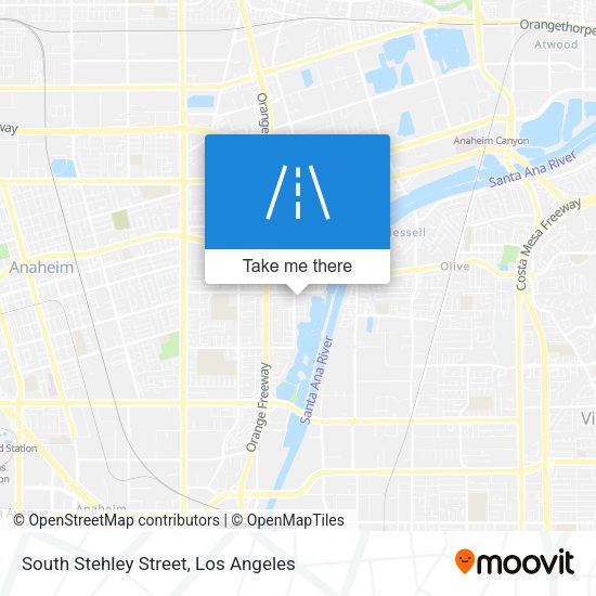 South Stehley Street map