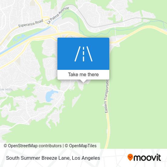 South Summer Breeze Lane map