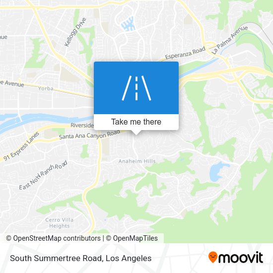 South Summertree Road map