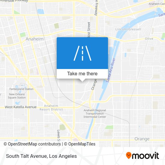 Mapa de South Talt Avenue