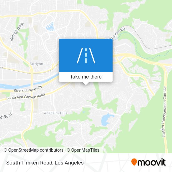 South Timken Road map