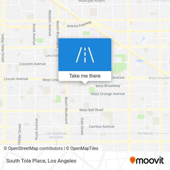 South Tola Place map