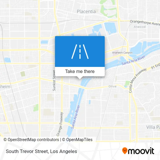 South Trevor Street map