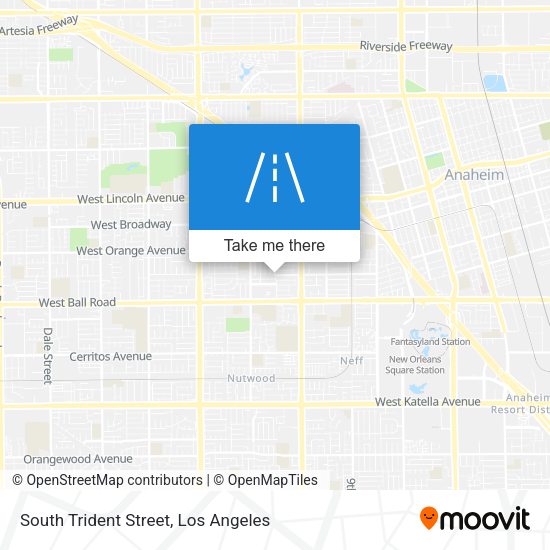 South Trident Street map