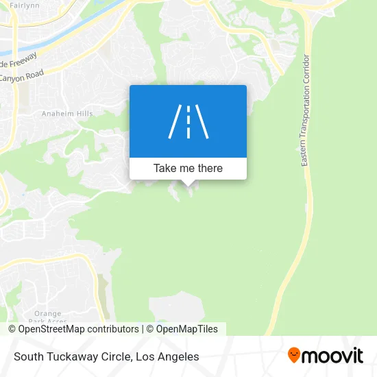 South Tuckaway Circle map