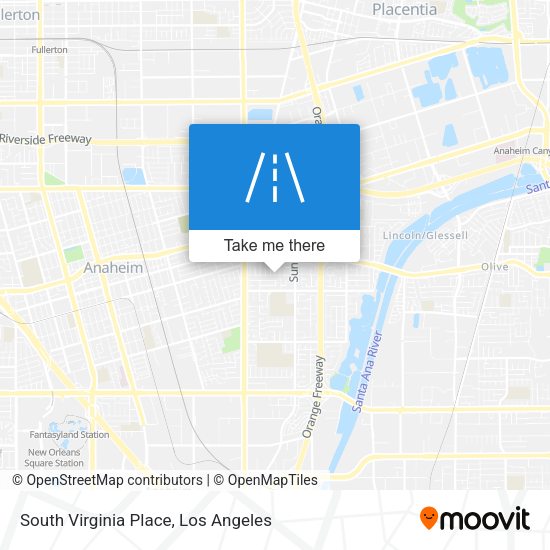 South Virginia Place map