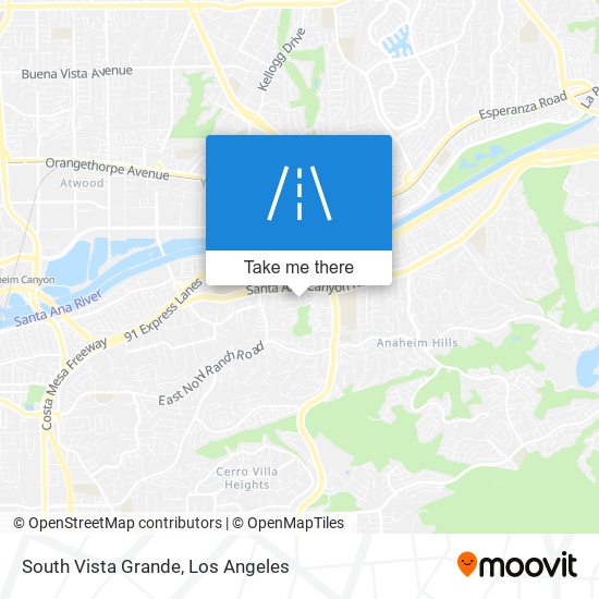 Mapa de South Vista Grande