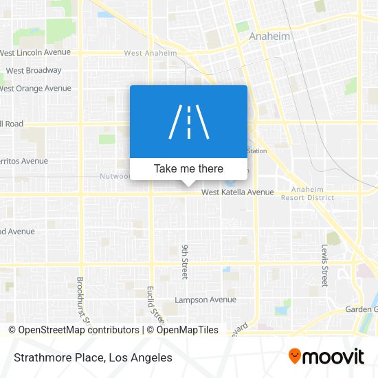 Strathmore Place map