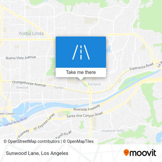 Mapa de Sunwood Lane