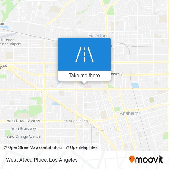 Mapa de West Ateca Place