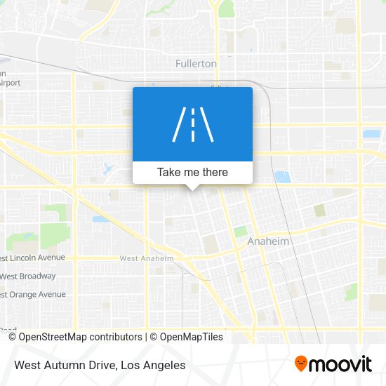 Mapa de West Autumn Drive