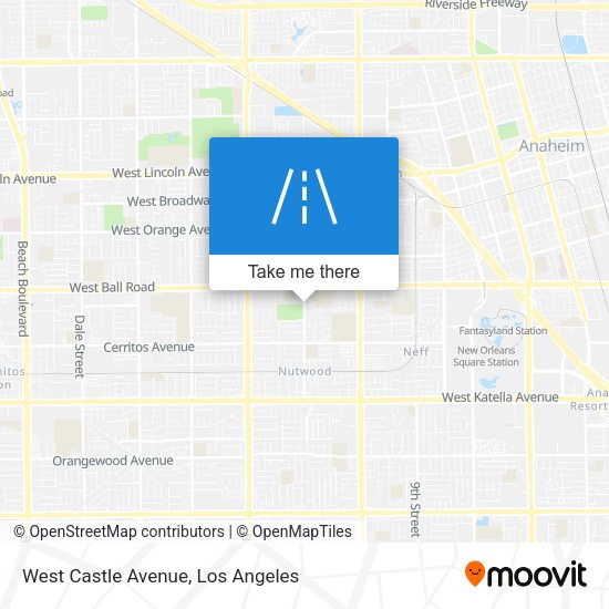 Mapa de West Castle Avenue