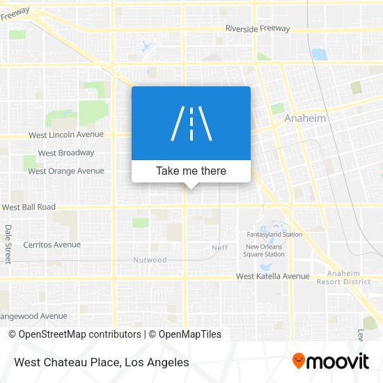 West Chateau Place map