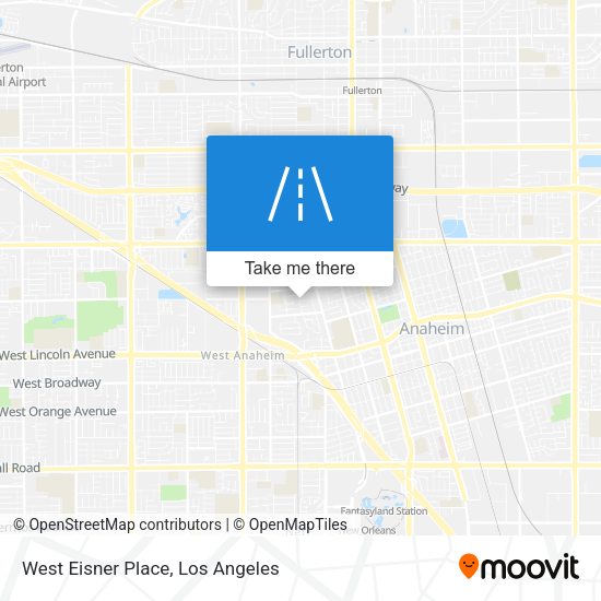 West Eisner Place map