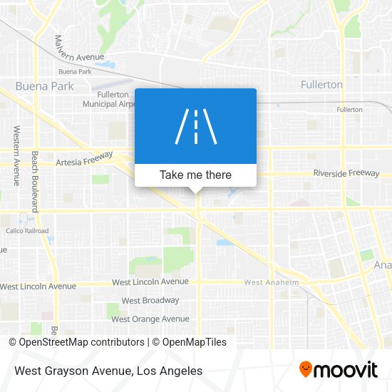 West Grayson Avenue map