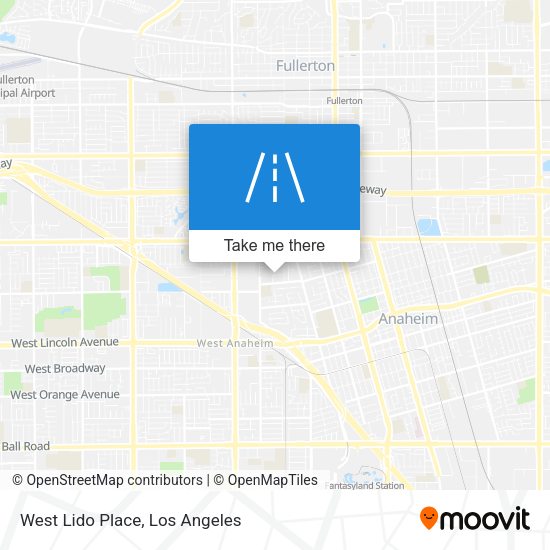 Mapa de West Lido Place
