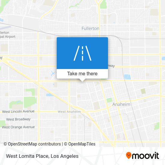 West Lomita Place map