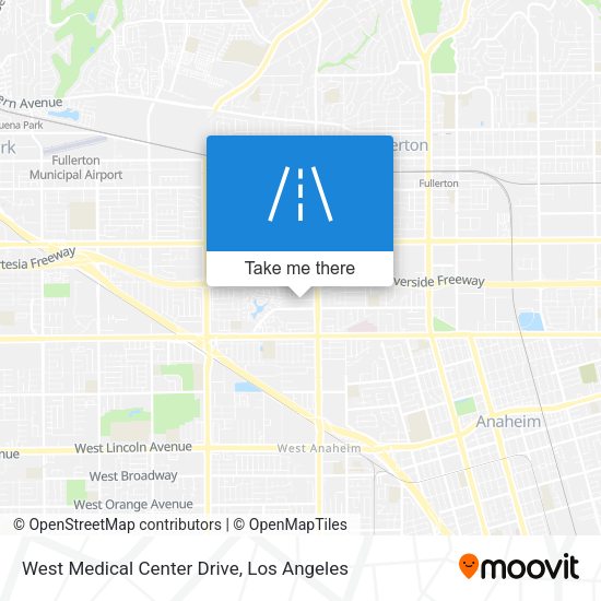 West Medical Center Drive map