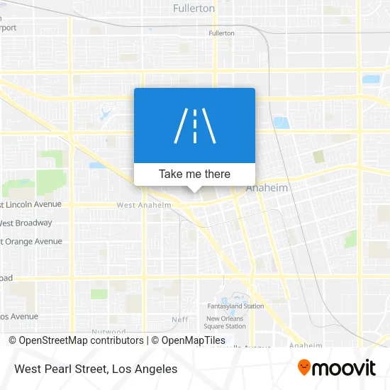 Mapa de West Pearl Street