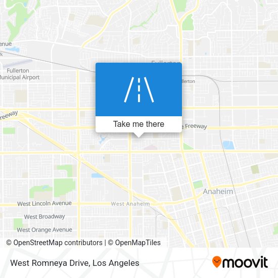 Mapa de West Romneya Drive