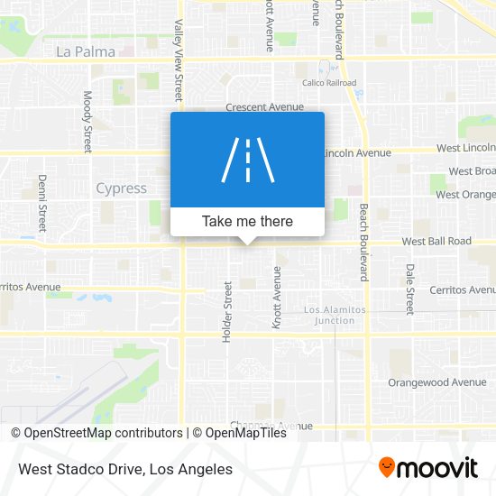 Mapa de West Stadco Drive