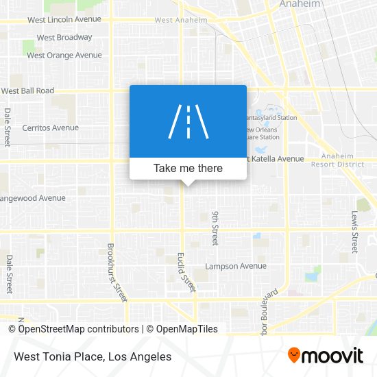 Mapa de West Tonia Place