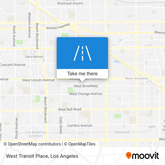Mapa de West Transit Place