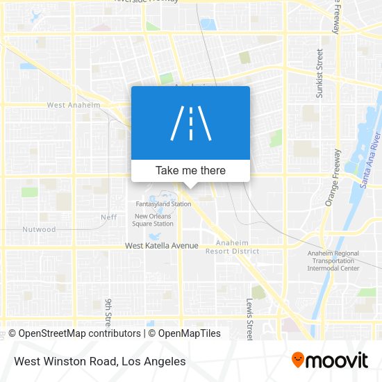 Mapa de West Winston Road