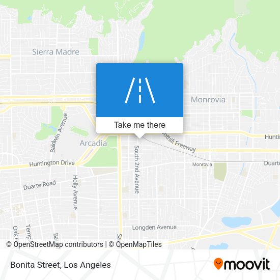 Mapa de Bonita Street