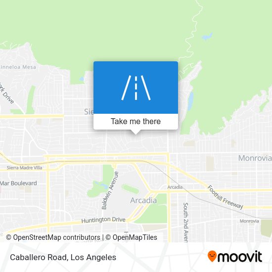 Mapa de Caballero Road