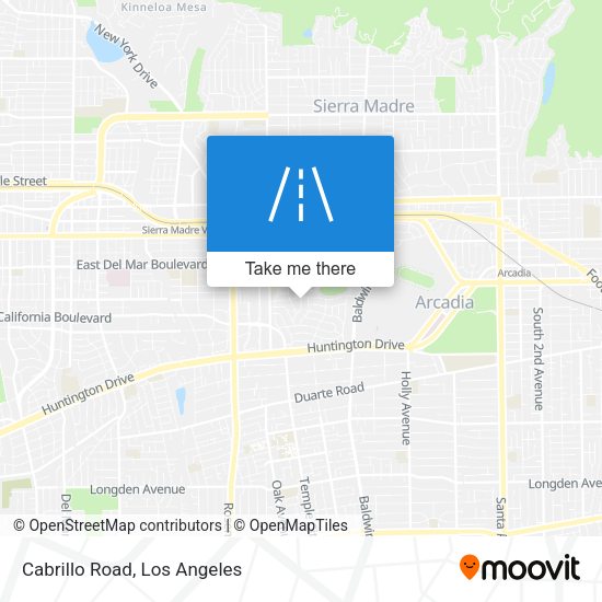 Mapa de Cabrillo Road
