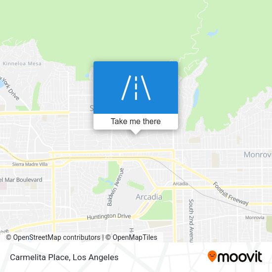 Mapa de Carmelita Place