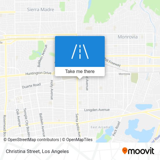 Mapa de Christina Street