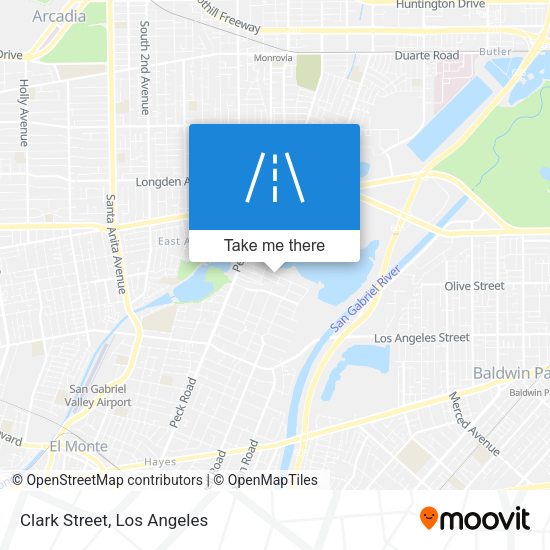 Clark Street map