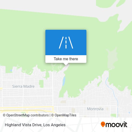 Mapa de Highland Vista Drive