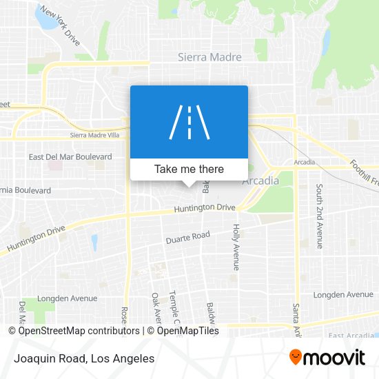 Mapa de Joaquin Road
