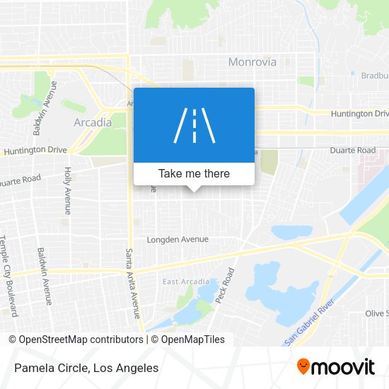Pamela Circle map