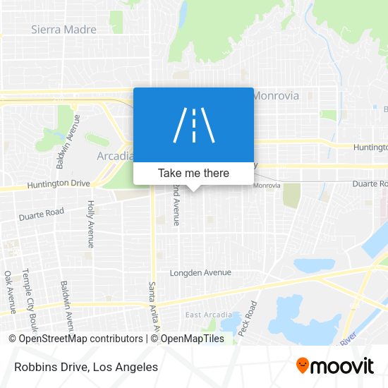 Mapa de Robbins Drive